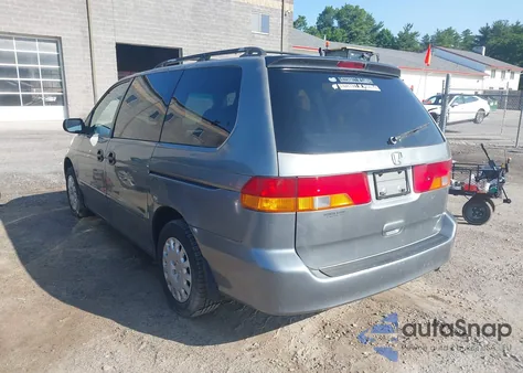 2002 Honda Odyssey Lx из США, поврежденный, VIN 2HKRL185X2H553944
